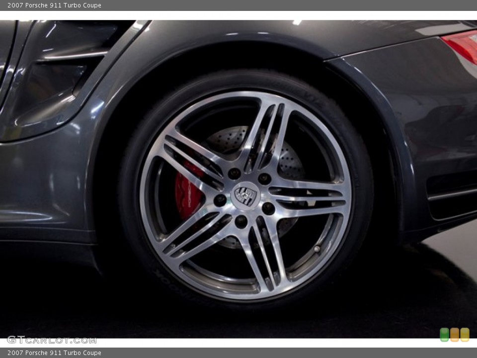 2007 Porsche 911 Turbo Coupe Wheel and Tire Photo #86760894