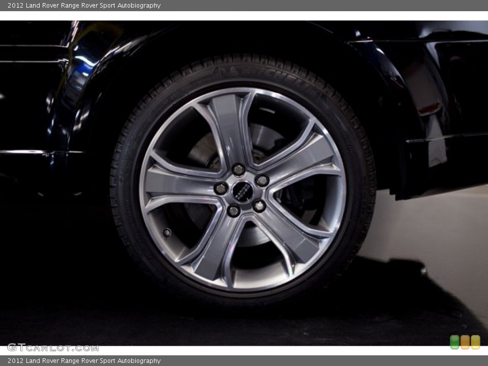 2012 Land Rover Range Rover Sport Autobiography Wheel and Tire Photo #86762418