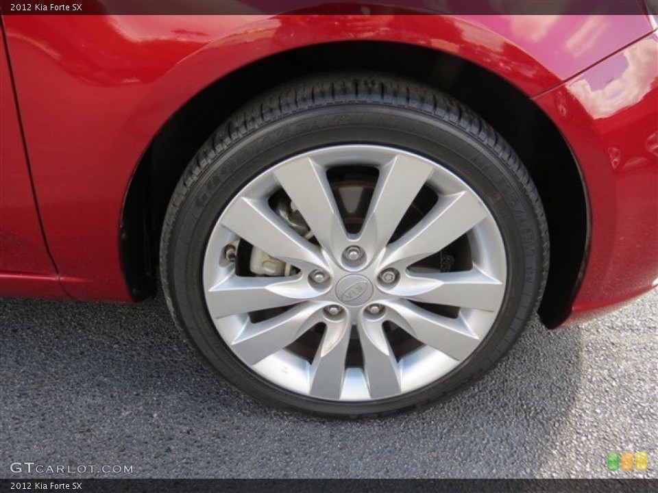 2012 Kia Forte SX Wheel and Tire Photo #86766855