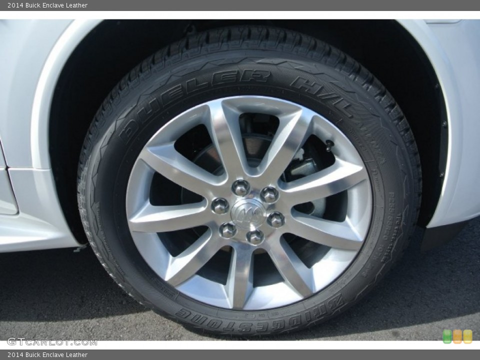 2014 Buick Enclave Leather Wheel and Tire Photo #86768289
