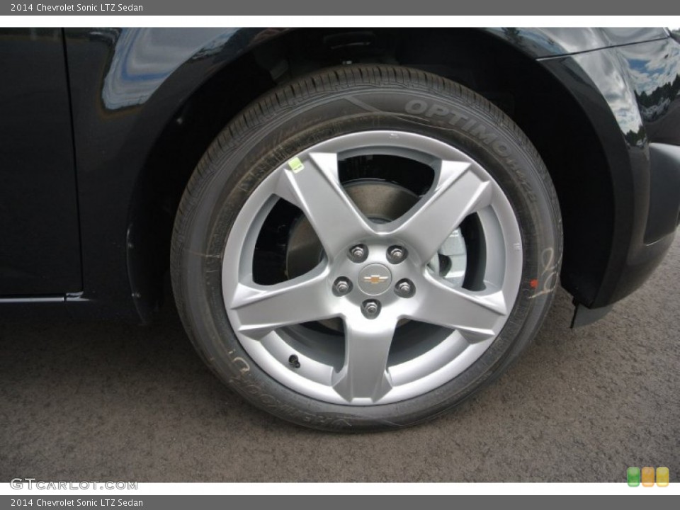 2014 Chevrolet Sonic LTZ Sedan Wheel and Tire Photo #86771592