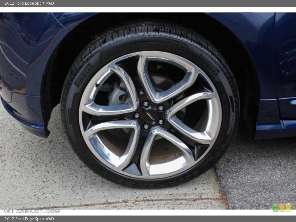 2012 Ford Edge Sport AWD Wheel and Tire Photo #86774697