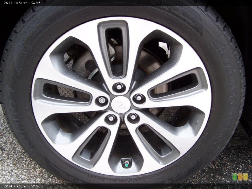 2014 Kia Sorento SX V6 Wheel and Tire Photo #86777394