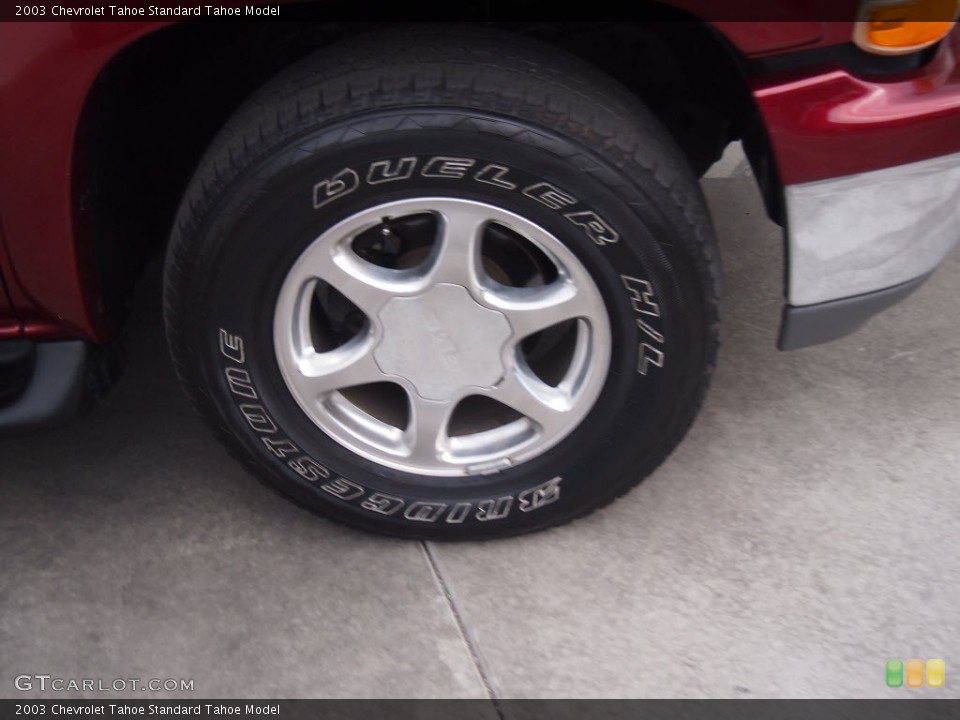 2003 Chevrolet Tahoe  Wheel and Tire Photo #86779365