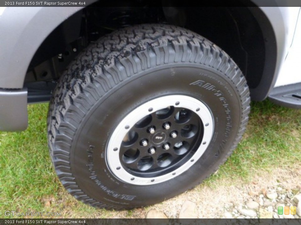 2013 Ford F150 SVT Raptor SuperCrew 4x4 Wheel and Tire Photo #86785800