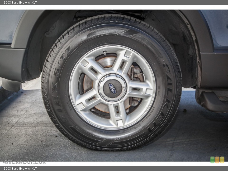 2003 Ford Explorer XLT Wheel and Tire Photo #86787948