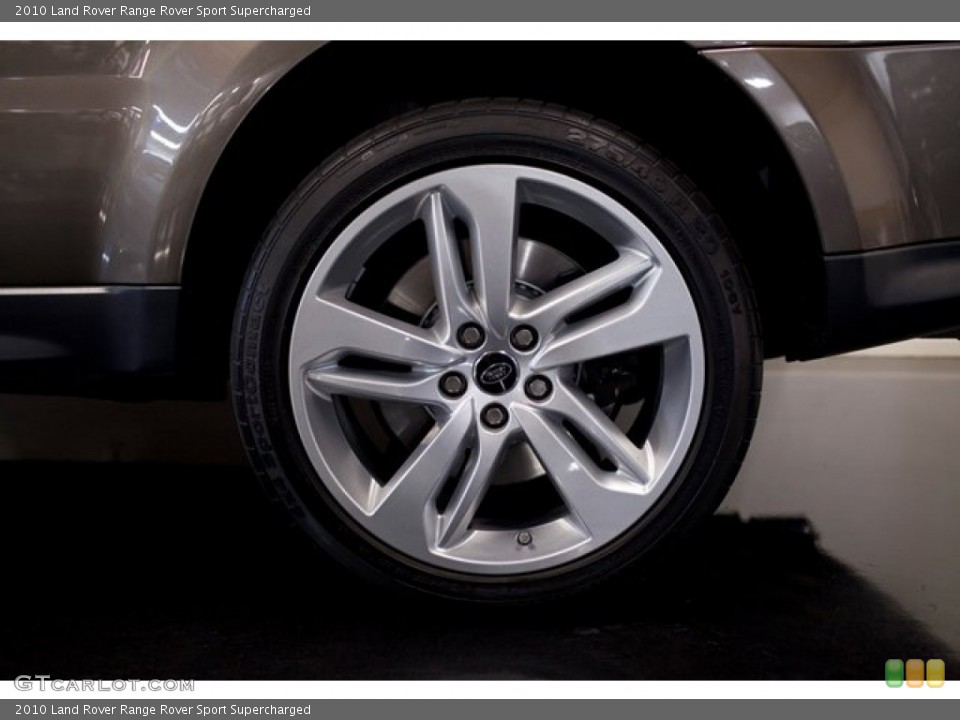 2010 Land Rover Range Rover Sport Supercharged Wheel and Tire Photo #86788590