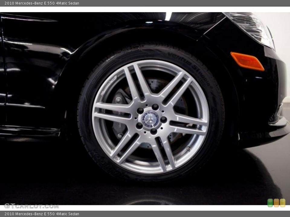 2010 Mercedes-Benz E 550 4Matic Sedan Wheel and Tire Photo #86789862