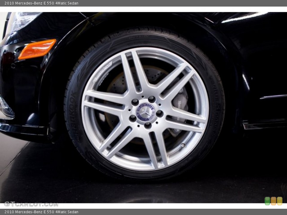 2010 Mercedes-Benz E 550 4Matic Sedan Wheel and Tire Photo #86789874