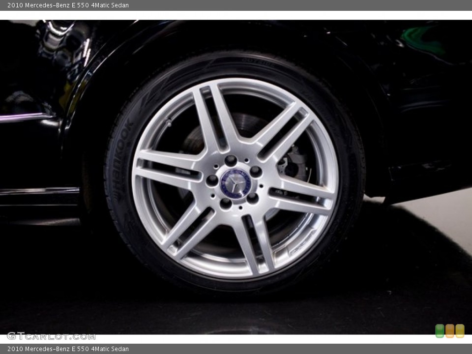 2010 Mercedes-Benz E 550 4Matic Sedan Wheel and Tire Photo #86789895