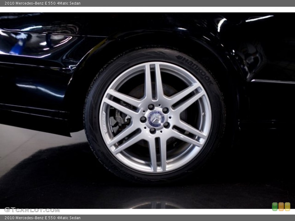 2010 Mercedes-Benz E 550 4Matic Sedan Wheel and Tire Photo #86789904