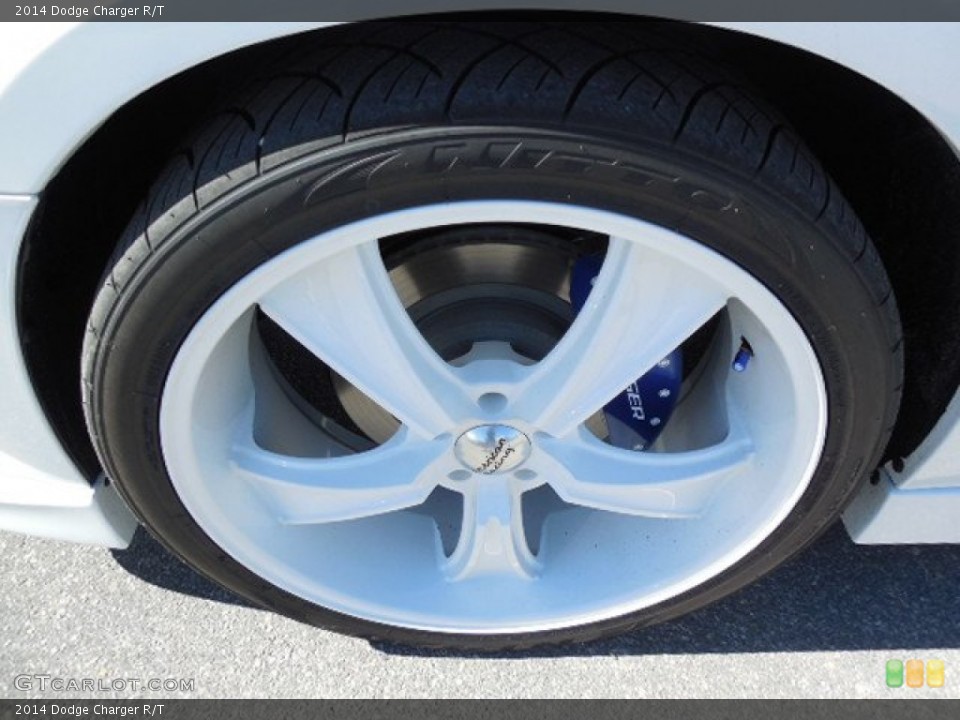 2014 Dodge Charger Custom Wheel and Tire Photo #86792232