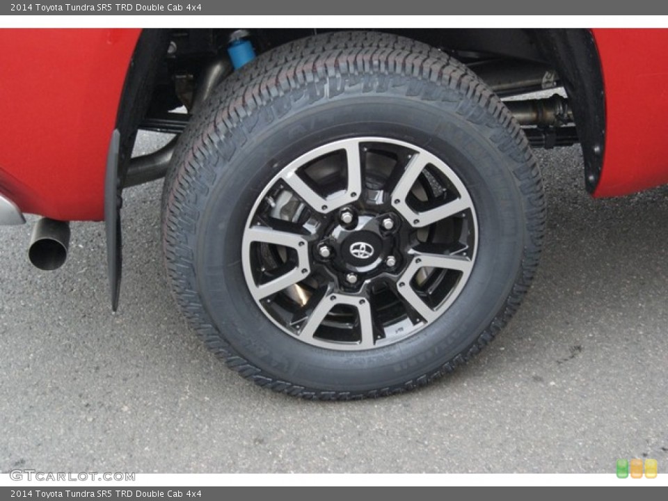 2014 Toyota Tundra SR5 TRD Double Cab 4x4 Wheel and Tire Photo #86805077