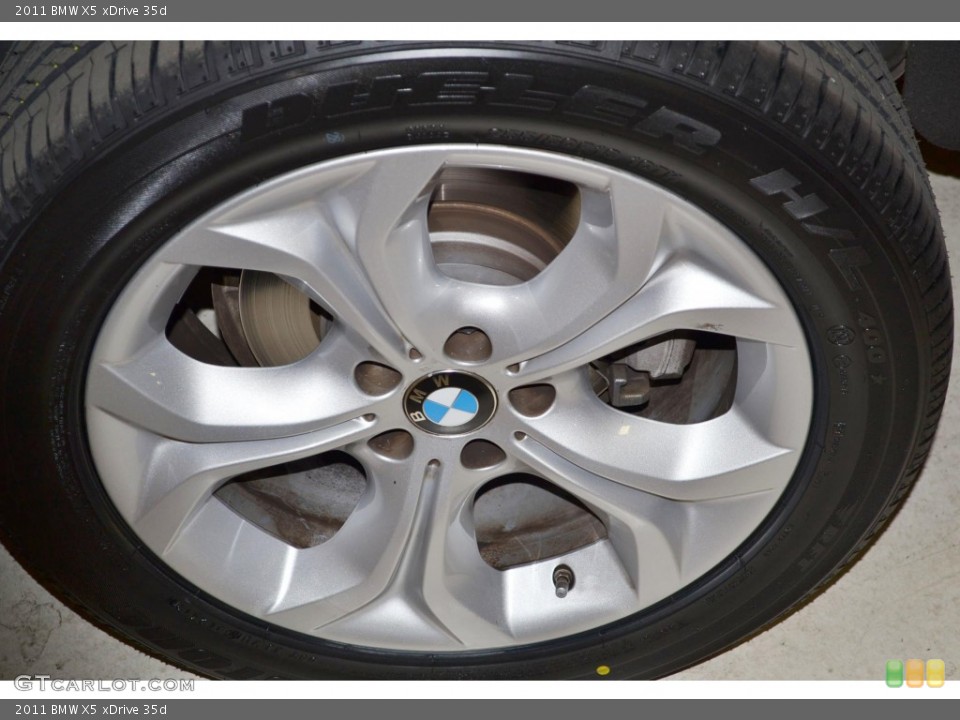 2011 BMW X5 xDrive 35d Wheel and Tire Photo #86805261