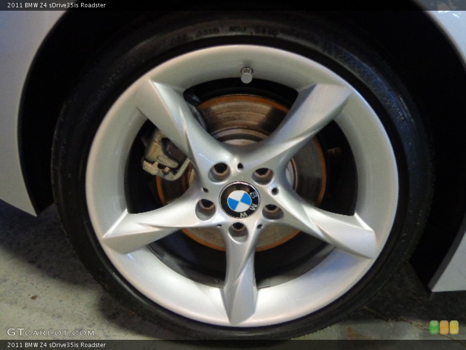 2011 BMW Z4 sDrive35is Roadster Wheel and Tire Photo #86811252