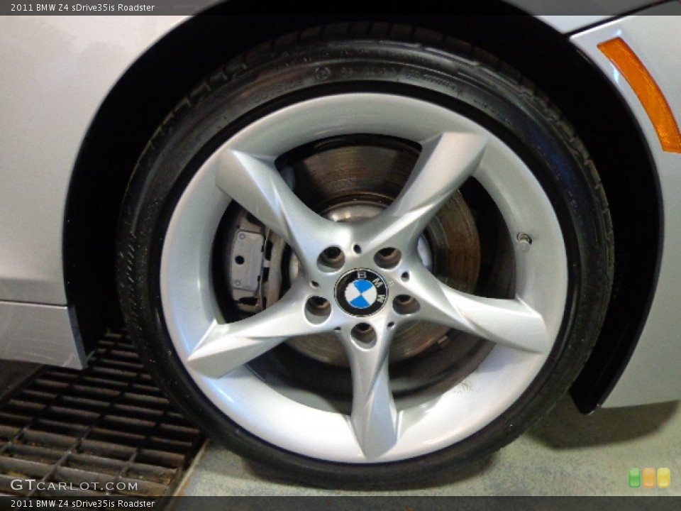 2011 BMW Z4 sDrive35is Roadster Wheel and Tire Photo #86811263