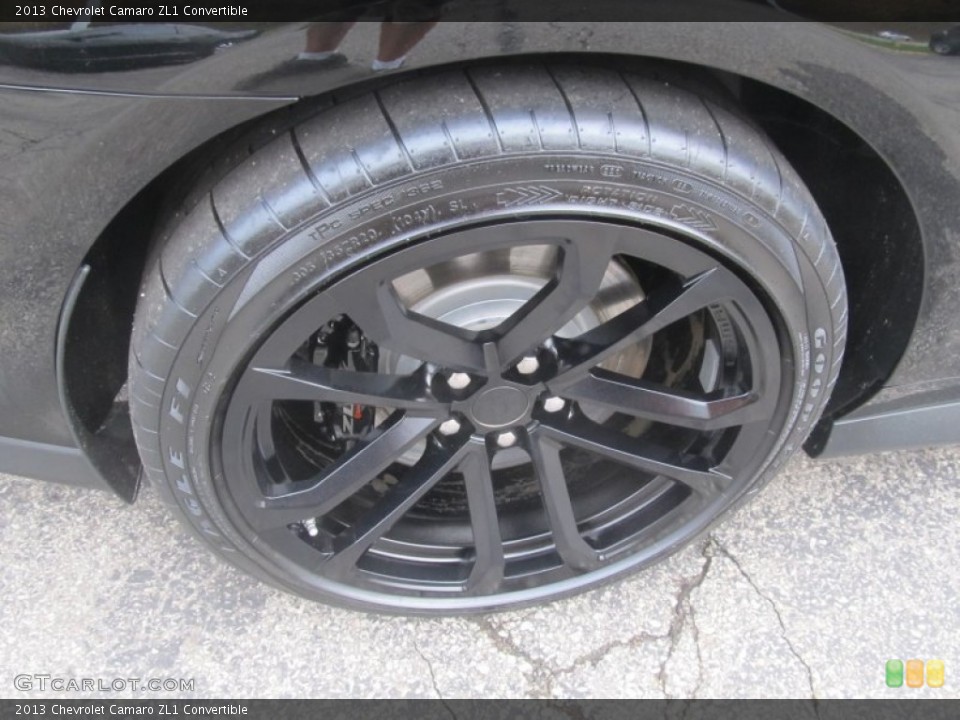 2013 Chevrolet Camaro ZL1 Convertible Wheel and Tire Photo #86816588