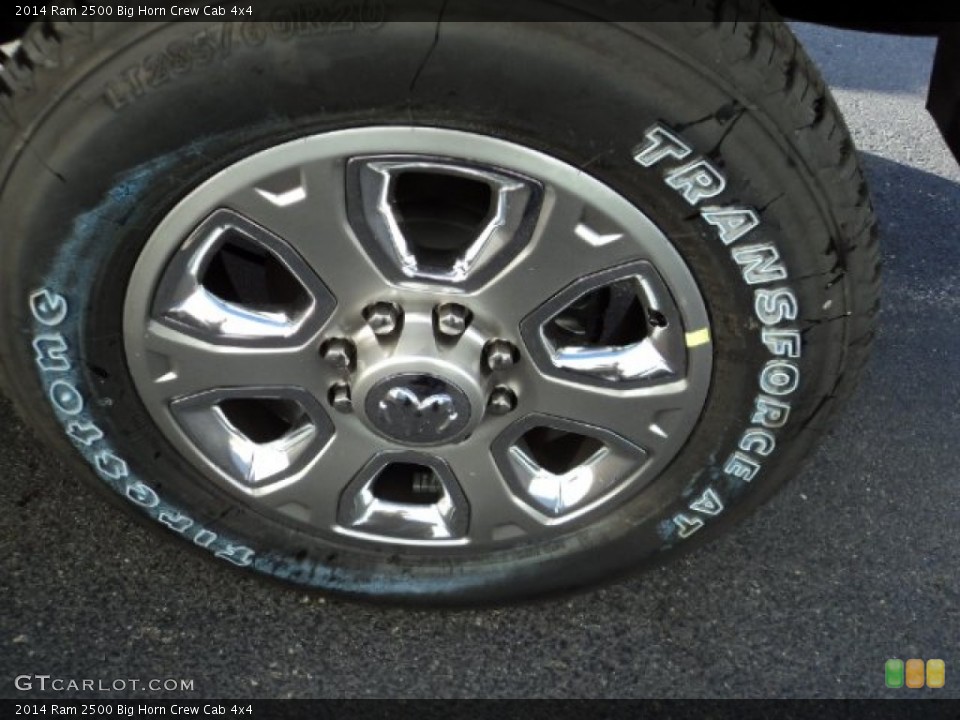 2014 Ram 2500 Big Horn Crew Cab 4x4 Wheel and Tire Photo #86818478