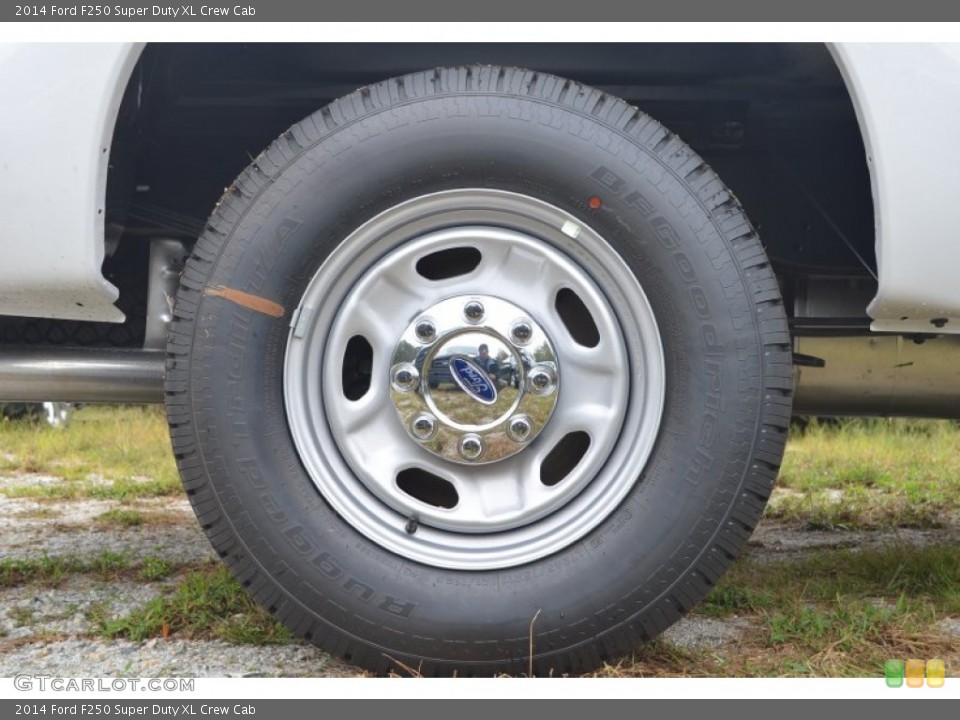 2014 Ford F250 Super Duty XL Crew Cab Wheel and Tire Photo #86818718