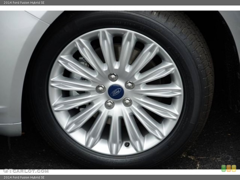2014 Ford Fusion Hybrid SE Wheel and Tire Photo #86819072