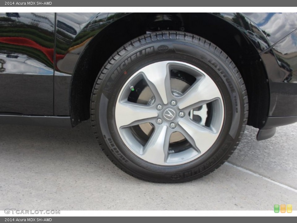 2014 Acura MDX SH-AWD Wheel and Tire Photo #86828837