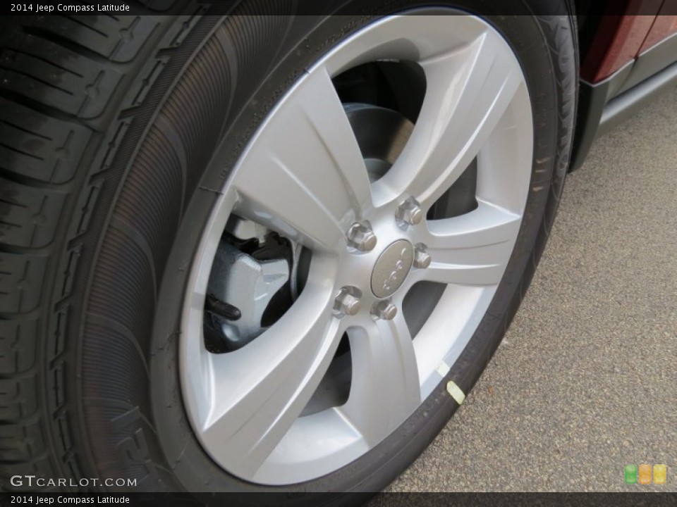 2014 Jeep Compass Latitude Wheel and Tire Photo #86829953