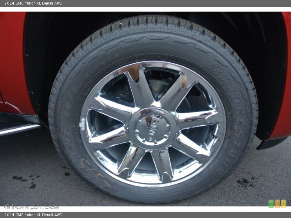2014 GMC Yukon XL Denali AWD Wheel and Tire Photo #86830313