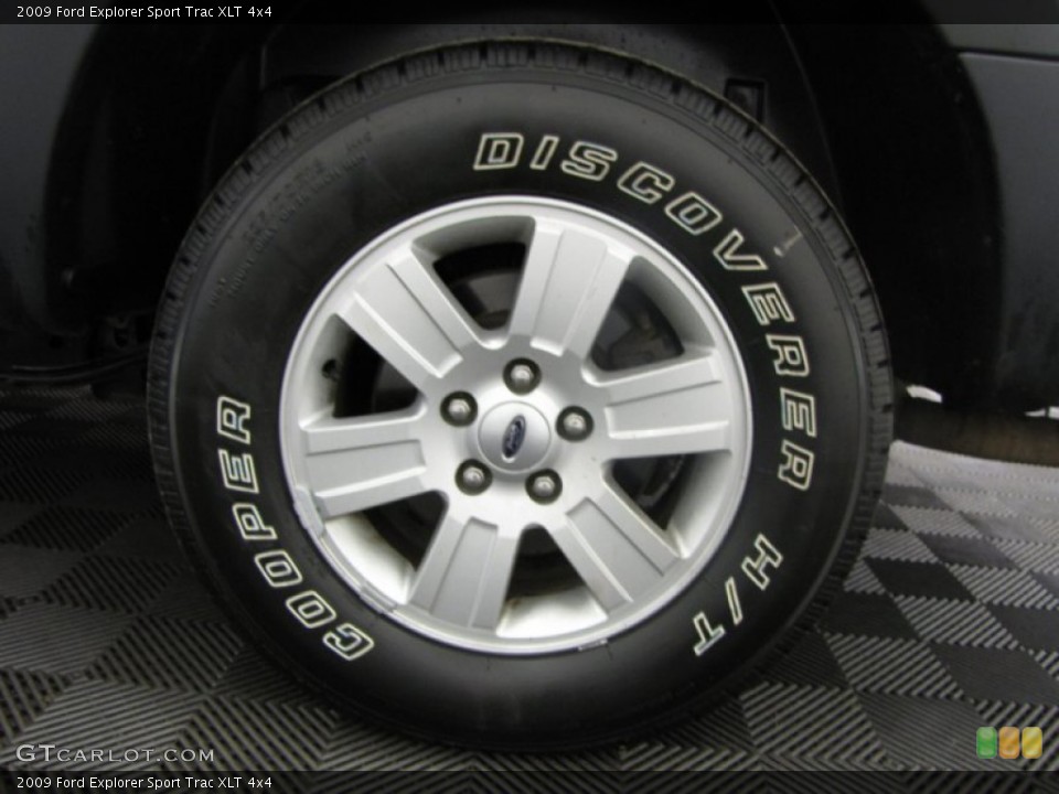 2009 Ford Explorer Sport Trac XLT 4x4 Wheel and Tire Photo #86831045