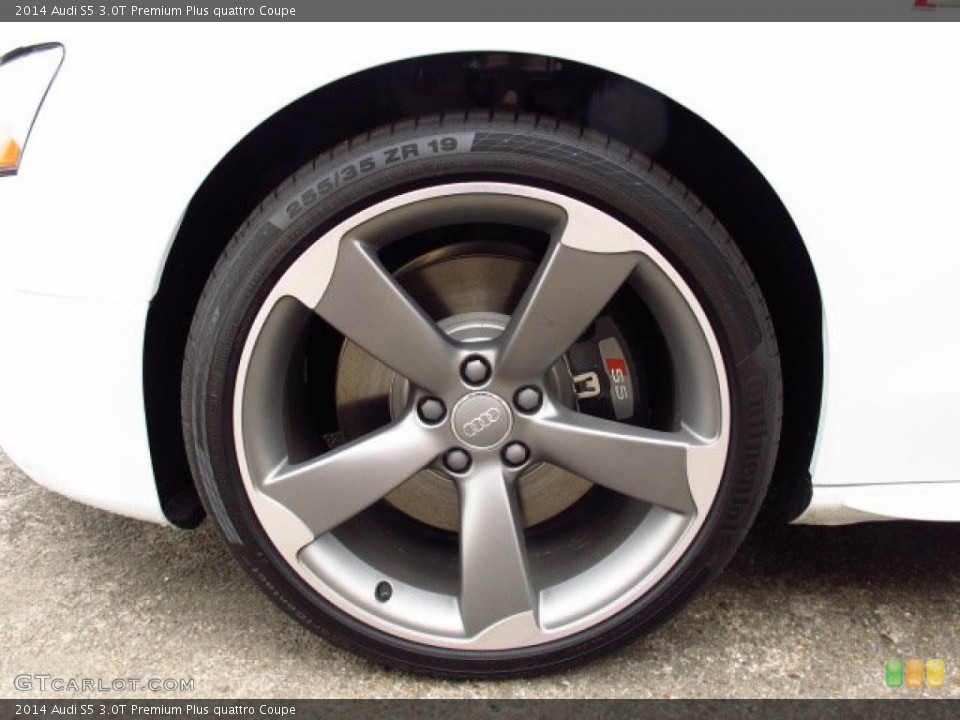 2014 Audi S5 3.0T Premium Plus quattro Coupe Wheel and Tire Photo #86834432