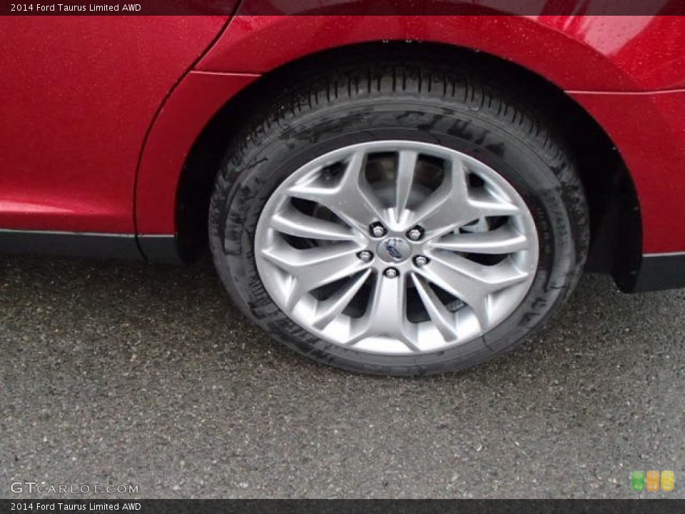 2014 Ford Taurus Limited AWD Wheel and Tire Photo #86836544