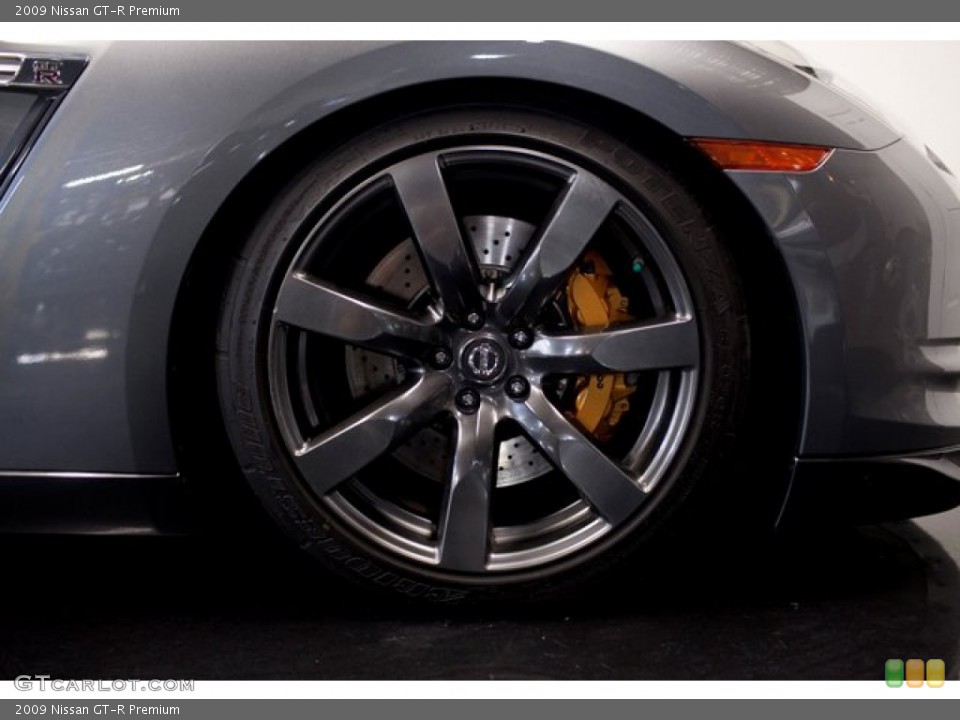 2009 Nissan GT-R Premium Wheel and Tire Photo #86837927