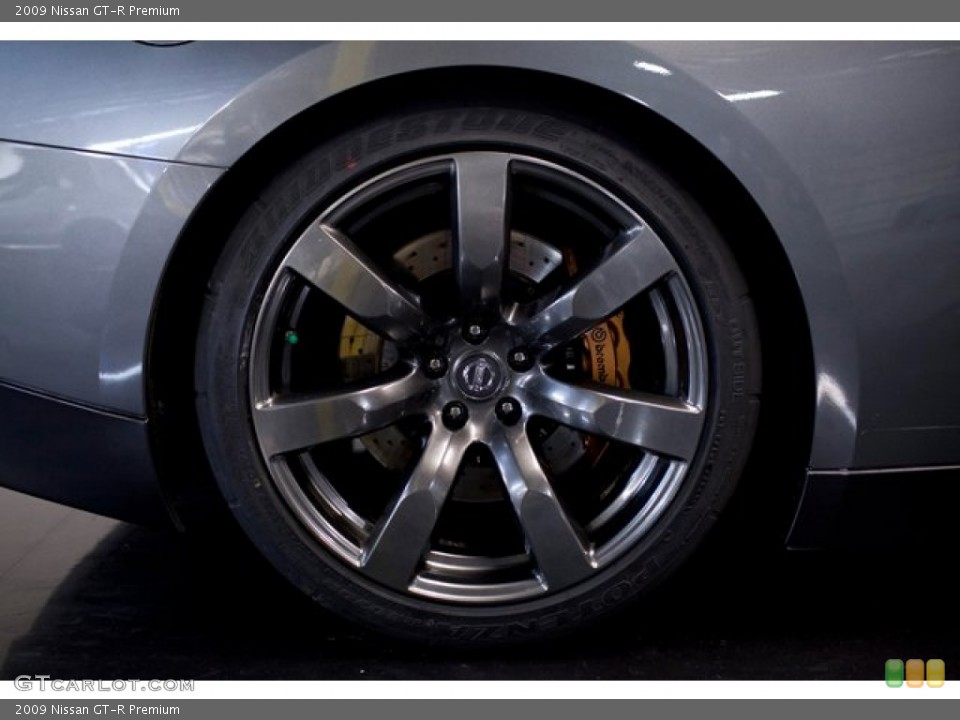 2009 Nissan GT-R Premium Wheel and Tire Photo #86837957