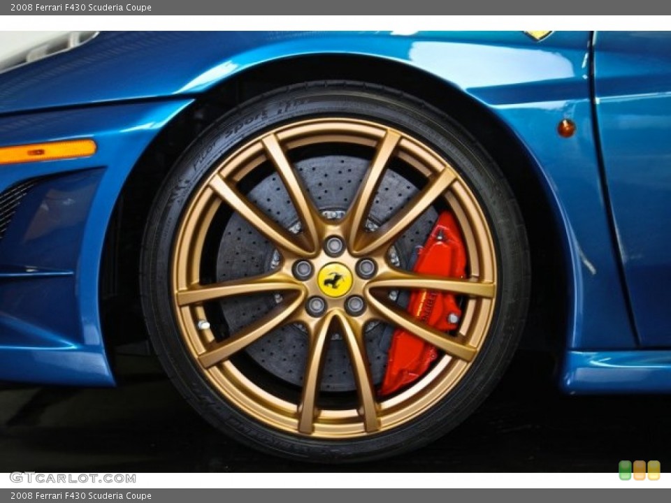 2008 Ferrari F430 Scuderia Coupe Wheel and Tire Photo #86839133
