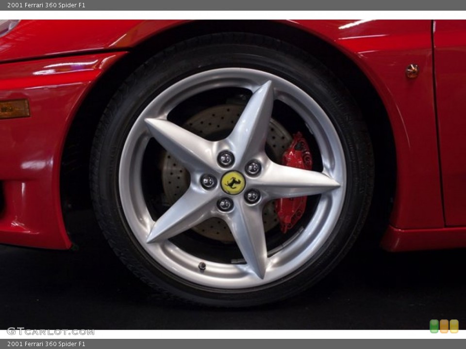 2001 Ferrari 360 Spider F1 Wheel and Tire Photo #86839799