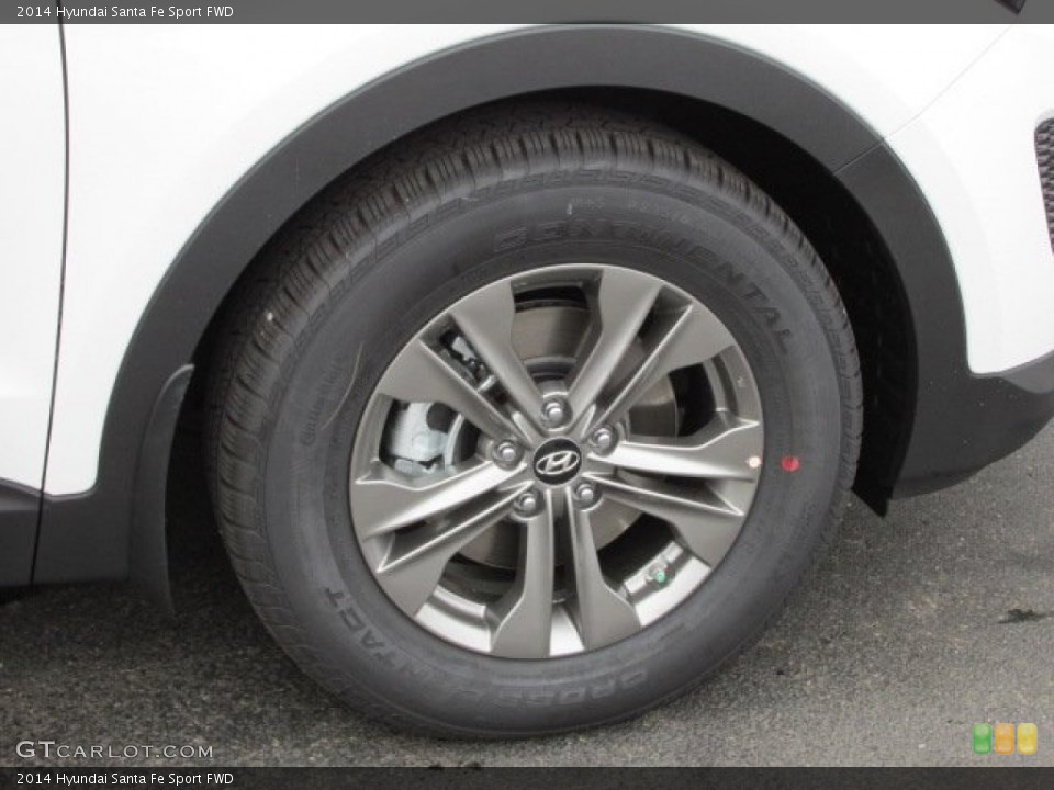 2014 Hyundai Santa Fe Sport FWD Wheel and Tire Photo #86841827