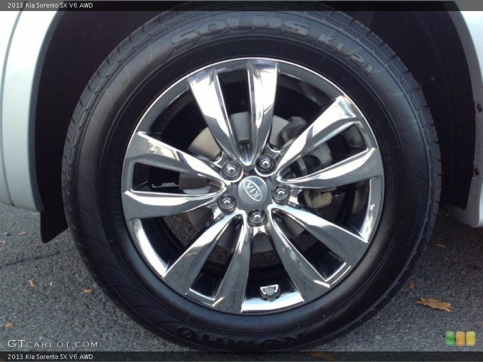 2013 Kia Sorento SX V6 AWD Wheel and Tire Photo #86846381