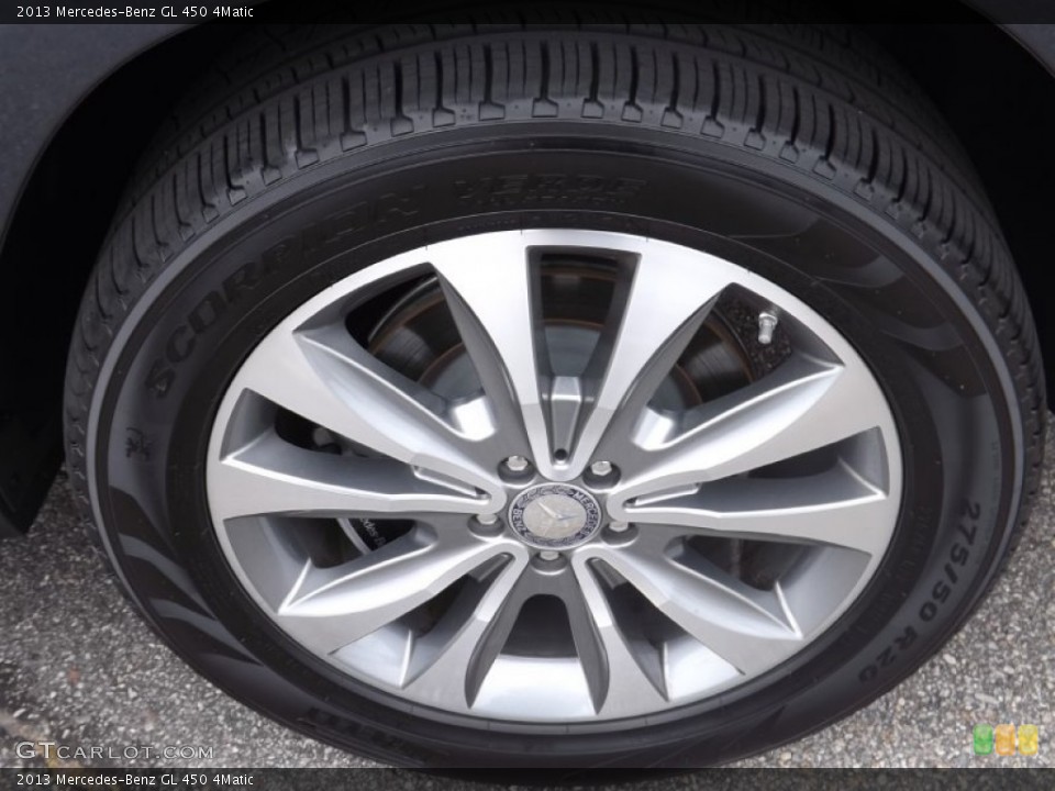 2013 Mercedes-Benz GL 450 4Matic Wheel and Tire Photo #86850003