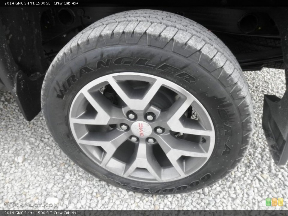 2014 GMC Sierra 1500 SLT Crew Cab 4x4 Wheel and Tire Photo #86870112