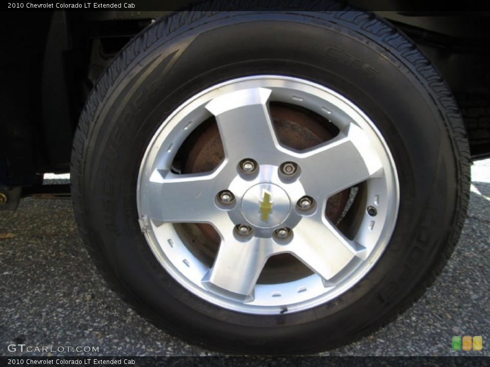 2010 Chevrolet Colorado LT Extended Cab Wheel and Tire Photo #86877738