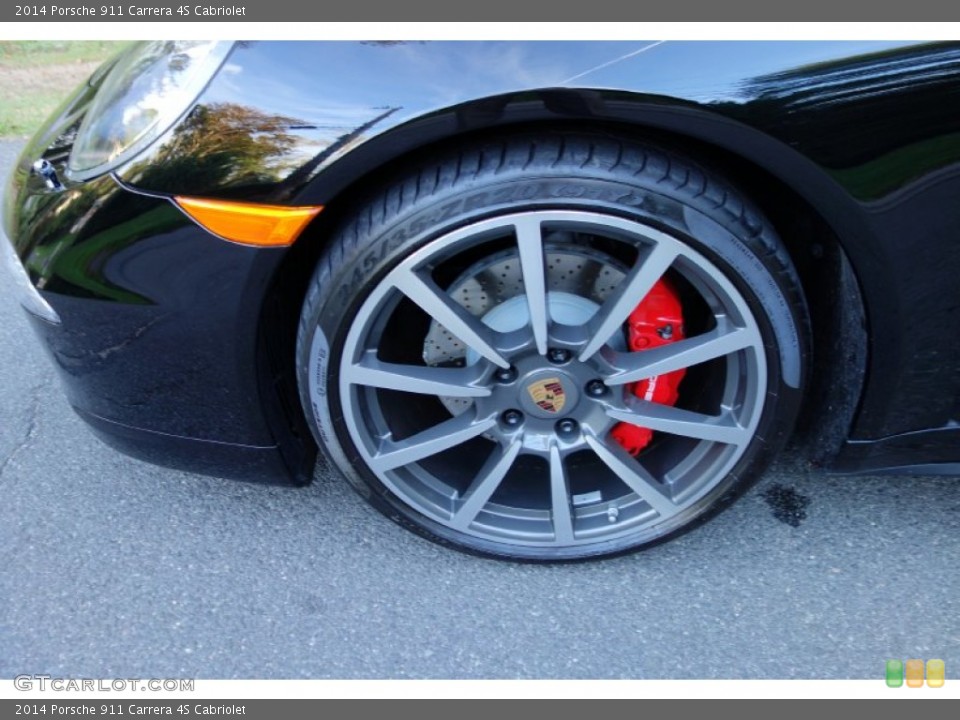 2014 Porsche 911 Carrera 4S Cabriolet Wheel and Tire Photo #86884083