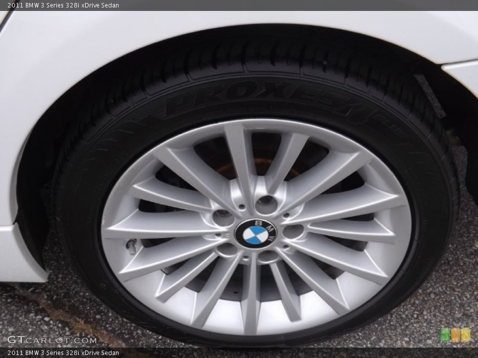 2011 BMW 3 Series 328i xDrive Sedan Wheel and Tire Photo #86905852