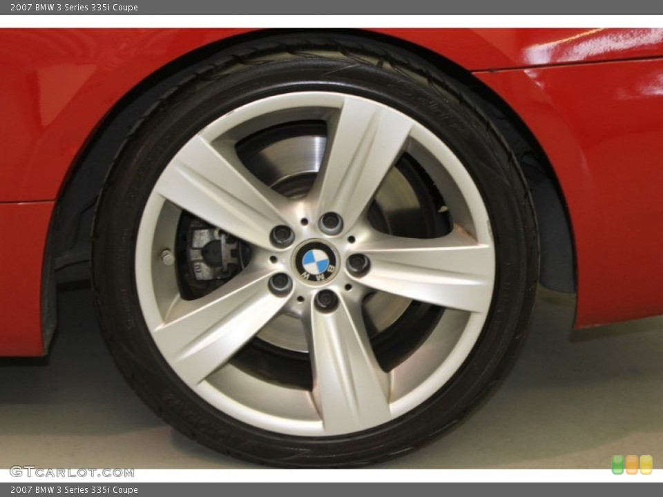 2007 BMW 3 Series 335i Coupe Wheel and Tire Photo #86907730