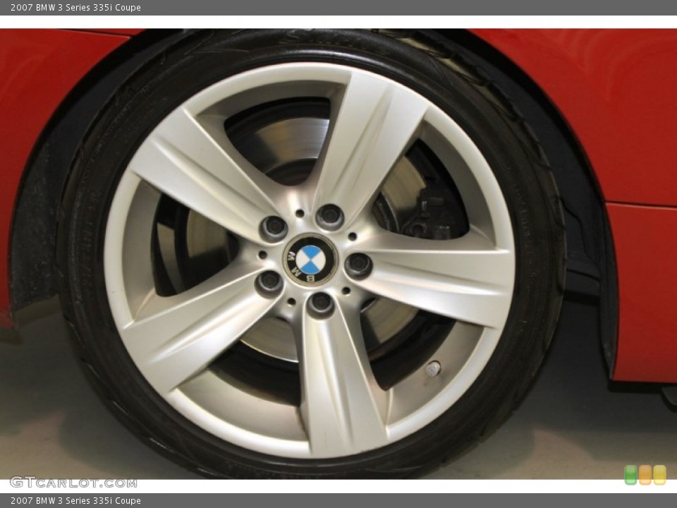 2007 BMW 3 Series 335i Coupe Wheel and Tire Photo #86907892