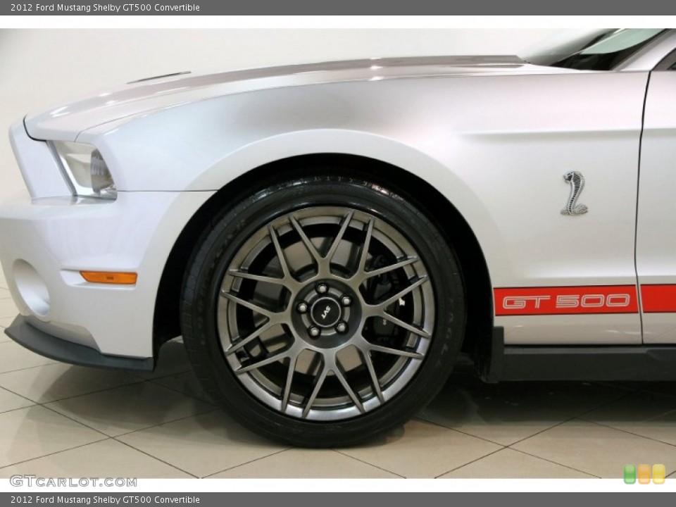 2012 Ford Mustang Shelby GT500 Convertible Wheel and Tire Photo #86908240