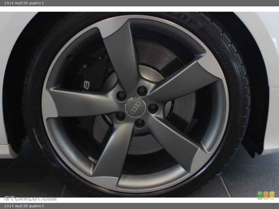 2014 Audi S8 quattro S Wheel and Tire Photo #86908699