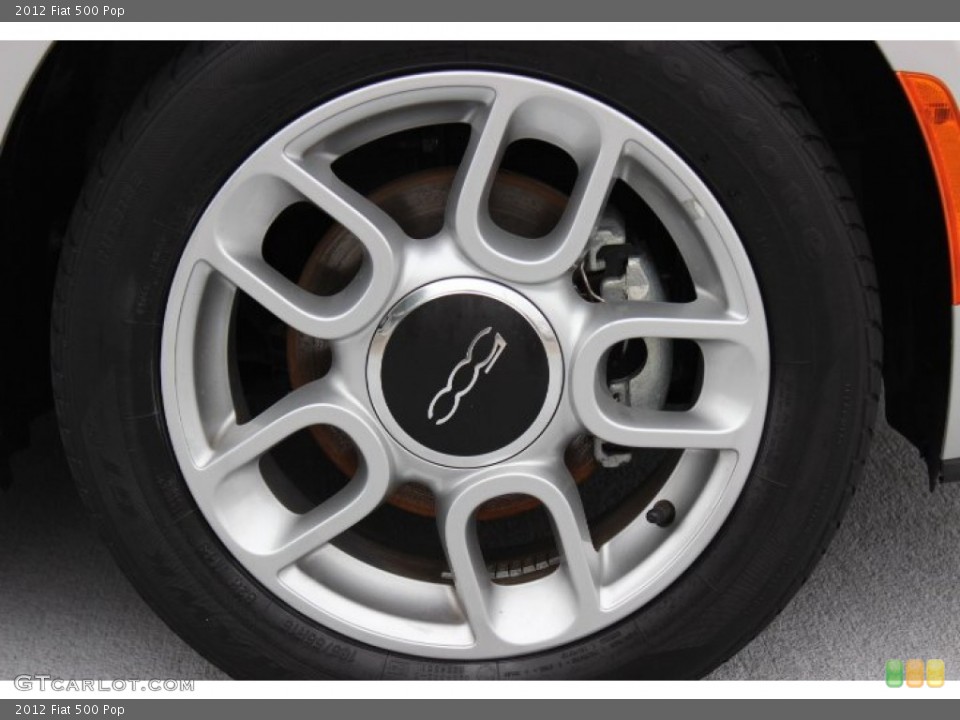 2012 Fiat 500 Pop Wheel and Tire Photo #86909335