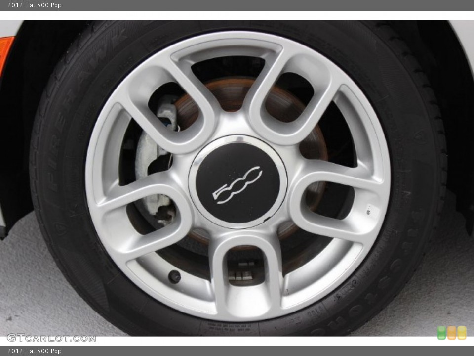 2012 Fiat 500 Pop Wheel and Tire Photo #86909356