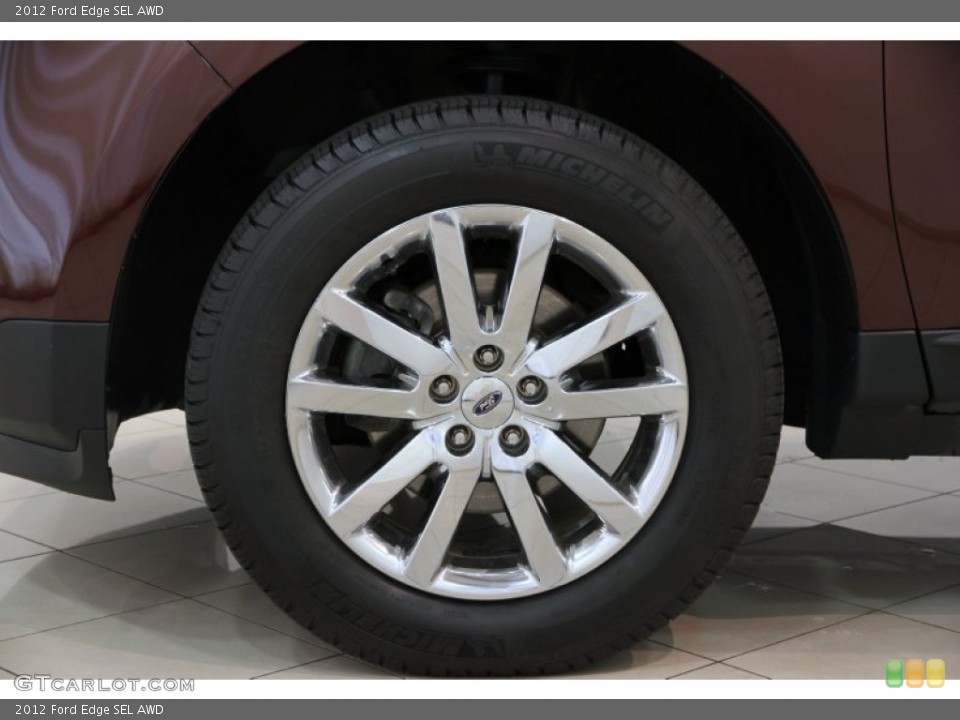 2012 Ford Edge SEL AWD Wheel and Tire Photo #86909431