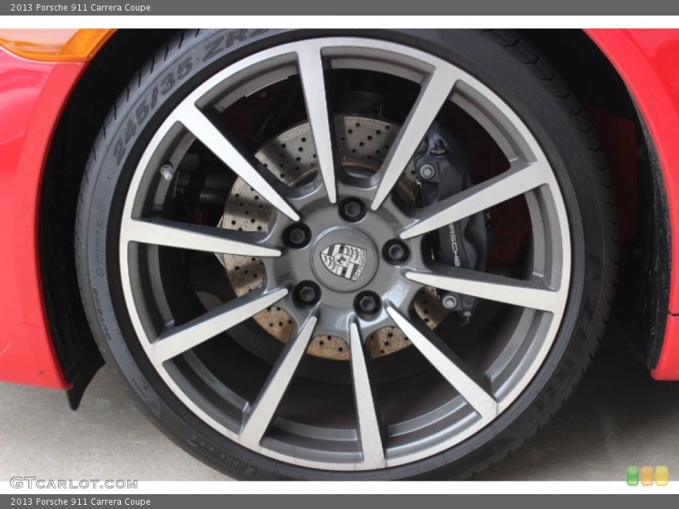 2013 Porsche 911 Carrera Coupe Wheel and Tire Photo #86911882