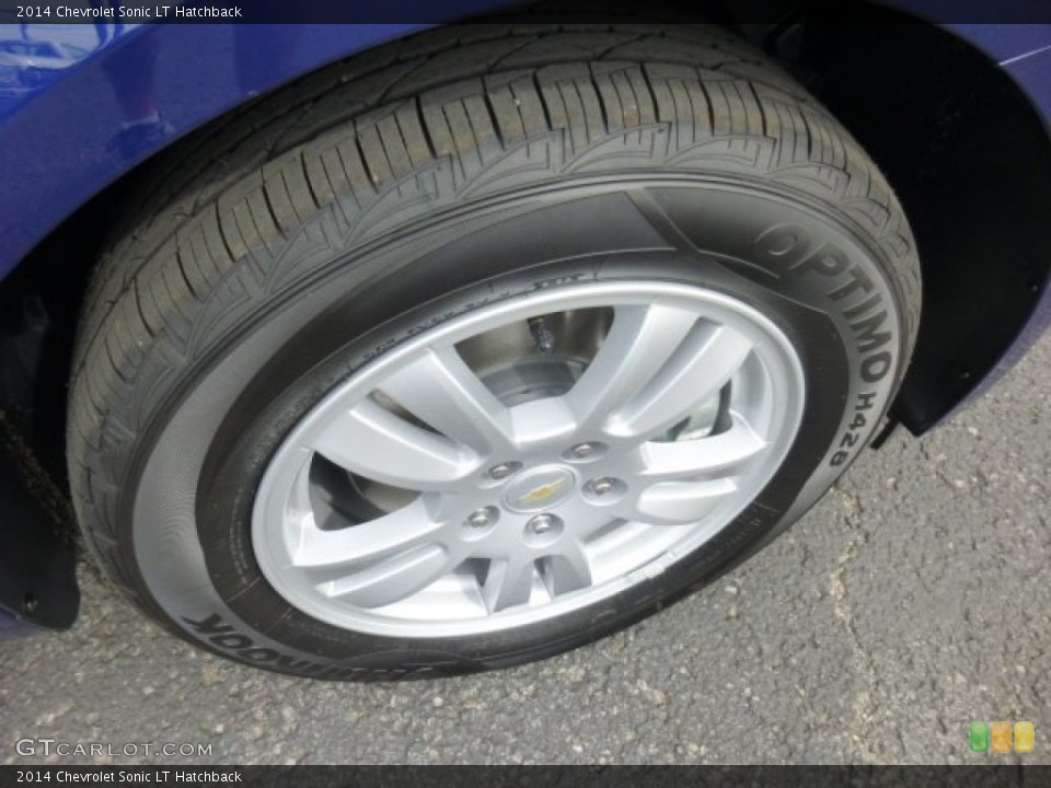 2014 Chevrolet Sonic LT Hatchback Wheel and Tire Photo #86912614